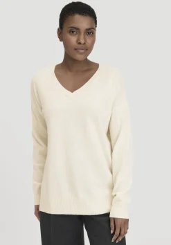 hessnatur Strick Pullover Oversized aus Bio-Merinowolle mit Cashmere von|Damen Pullover|T-Shirts