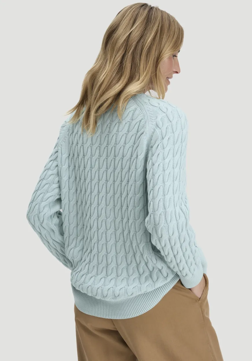 hessnatur Strick Pullover Regular aus reiner Bio-Baumwolle von|Damen Pullover