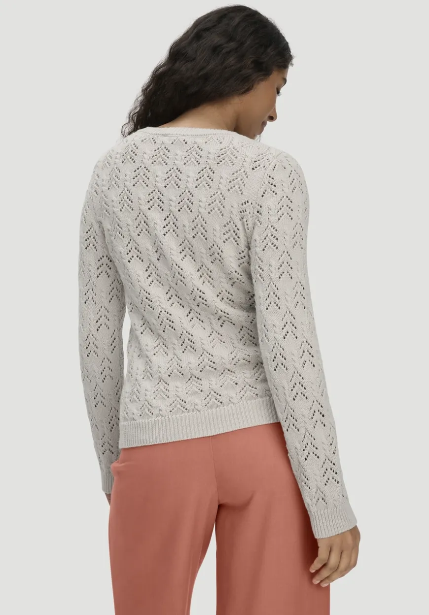 hessnatur Strick Pullover Regular aus Bio-Baumwolle und Wolle von|Damen Pullover