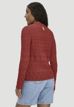 hessnatur Strick Pullover Regular aus reiner Bio-Baumwolle von|Damen Pullover