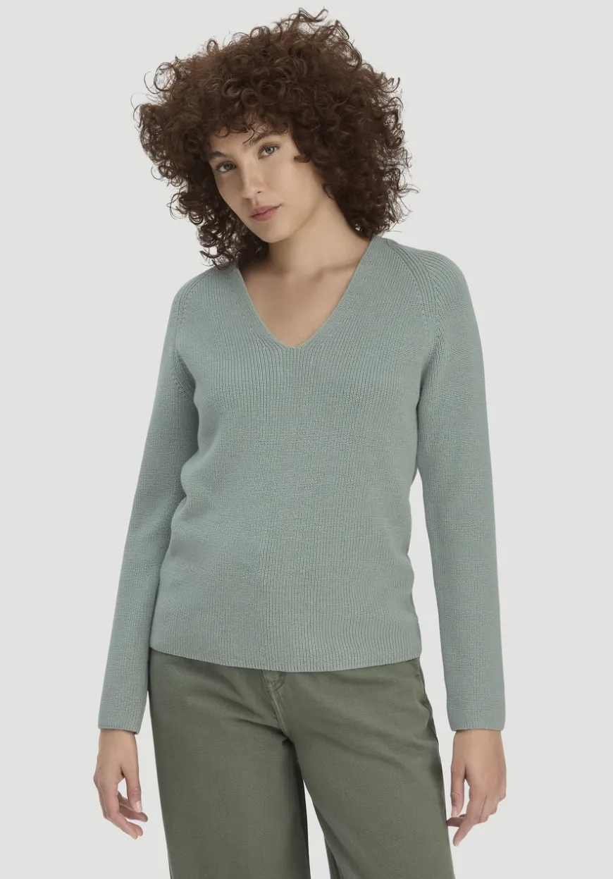 hessnatur Strick Pullover Regular aus reiner Bio-Baumwolle von|Damen Pullover