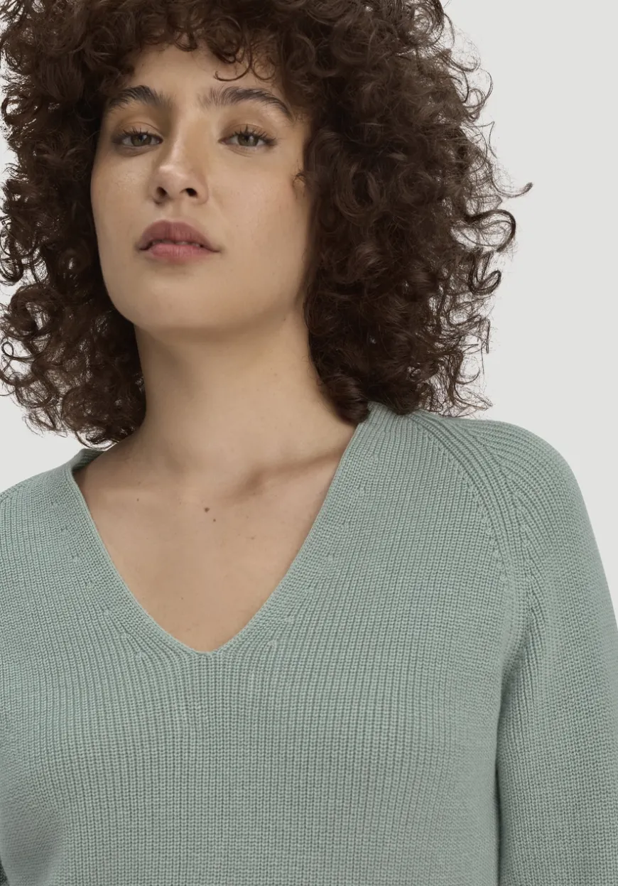 hessnatur Strick Pullover Regular aus reiner Bio-Baumwolle von|Damen Pullover