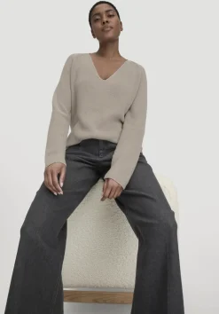 hessnatur Strick Pullover Regular aus reiner Bio-Baumwolle von|Damen Pullover|T-Shirts