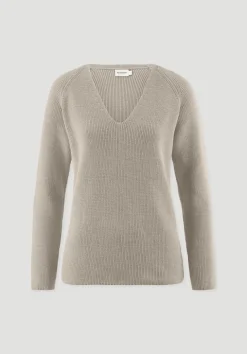 hessnatur Strick Pullover Regular aus reiner Bio-Baumwolle von|Damen Pullover|T-Shirts