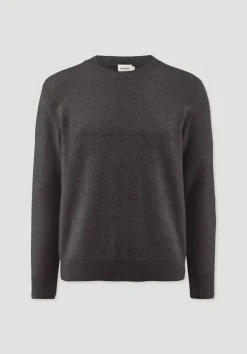 hessnatur Strick Pullover Regular aus Bio-Merinowolle mit Bio-Baumwolle von|Herren Pullover
