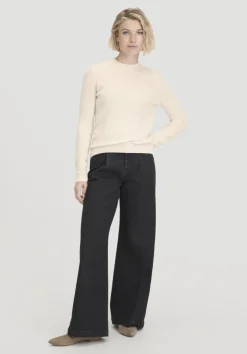 hessnatur Strick Pullover Regular aus Bio-Merinowolle mit Cashmere von|Damen Pullover|T-Shirts