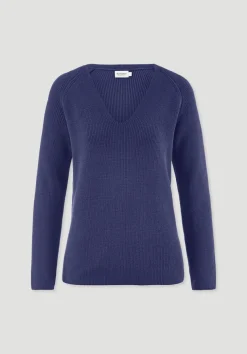 hessnatur Strick Pullover Regular aus reiner Bio-Baumwolle von|Damen Pullover|T-Shirts