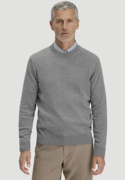 hessnatur Strick Pullover Regular aus reiner Bio-Baumwolle von|Herren Pullover|Strick