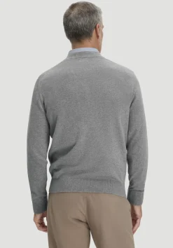 hessnatur Strick Pullover Regular aus reiner Bio-Baumwolle von|Herren Pullover|Strick