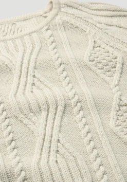 hessnatur Strick Pullover Regular aus Bio-Schurwolle und Bio-Baumwolle von|Damen Pullover