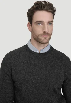 hessnatur Strick Pullover Regular aus Bio-Merinowolle mit Bio-Baumwolle von|Herren Pullover|Strick