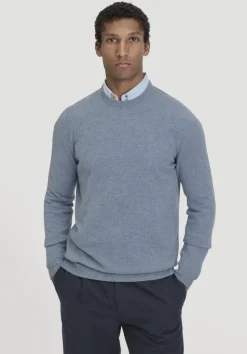 hessnatur Strick Pullover Regular aus Bio-Merinowolle mit Cashmere von|Herren Pullover|Strick