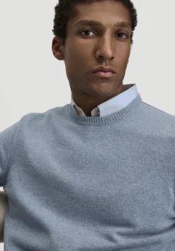 hessnatur Strick Pullover Regular aus Bio-Merinowolle mit Cashmere von|Herren Pullover|Strick