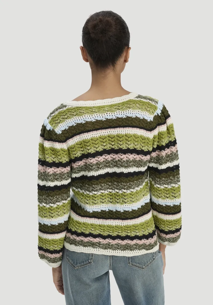 hessnatur Strick Pullover Regular aus reiner Baumwolle von|Damen Pullover