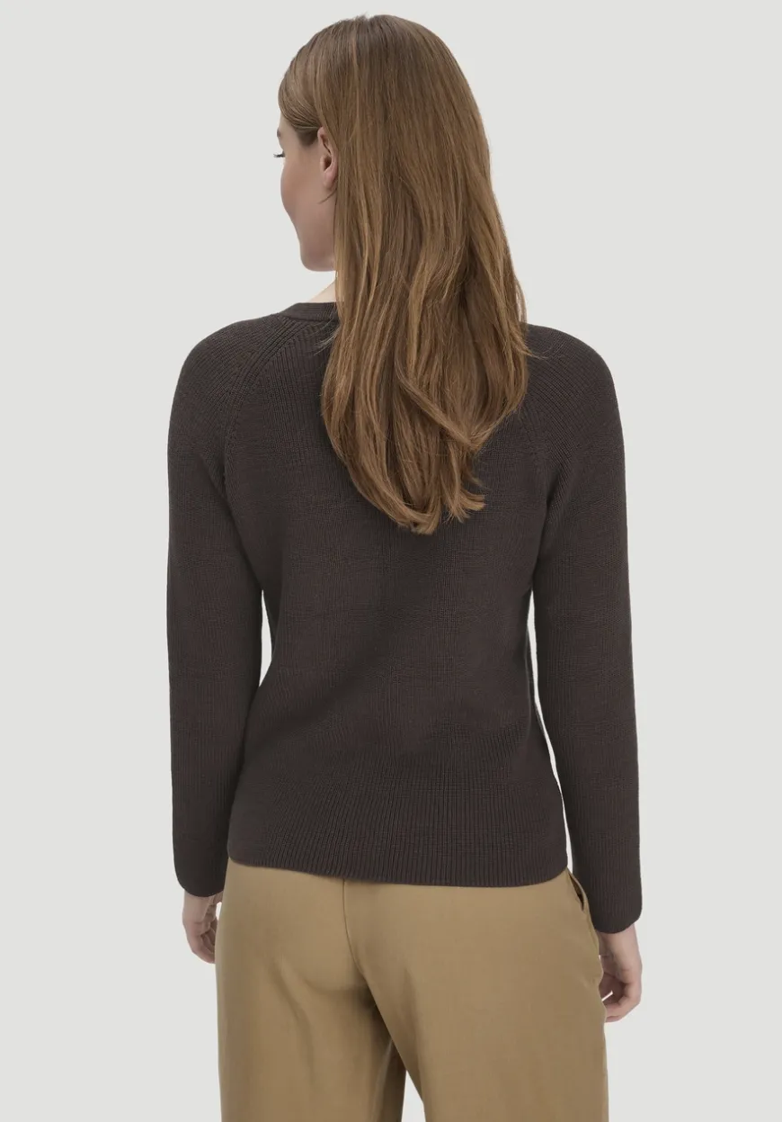 hessnatur Strick Pullover Regular aus reiner Bio-Baumwolle von|Damen Pullover