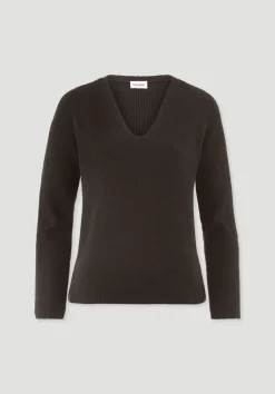 hessnatur Strick Pullover Regular aus reiner Bio-Baumwolle von|Damen Pullover