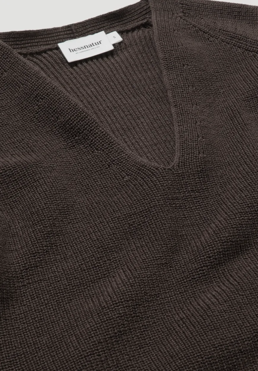 hessnatur Strick Pullover Regular aus reiner Bio-Baumwolle von|Damen Pullover
