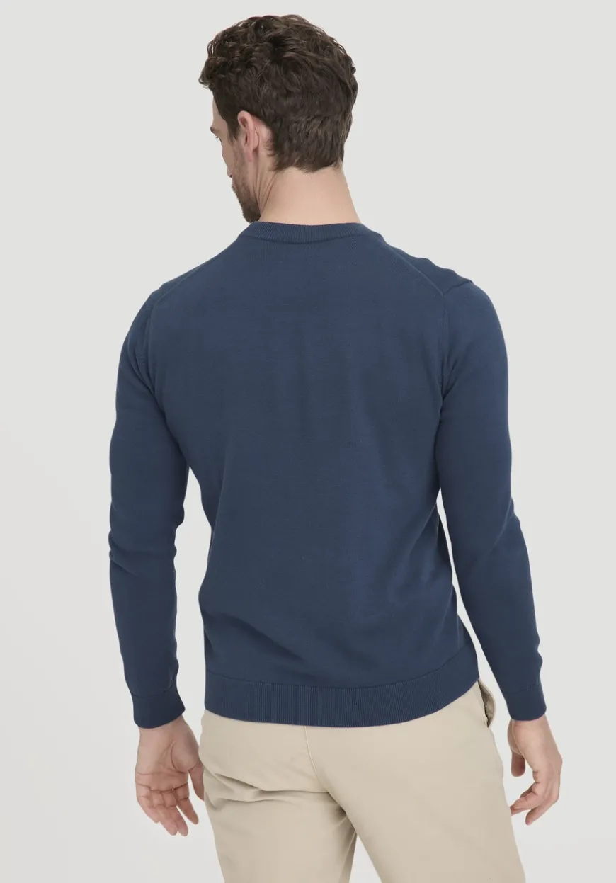 hessnatur Strick Pullover Regular aus reiner Bio-Baumwolle von|Herren Pullover