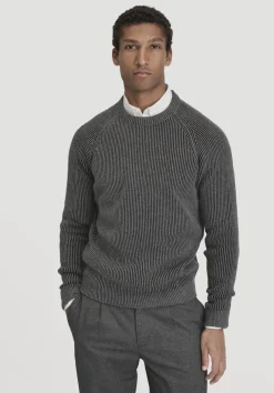 hessnatur Strick Pullover Regular aus Bio-Baumwolle mit Bio-Merinowolle von|Herren Pullover|Strick