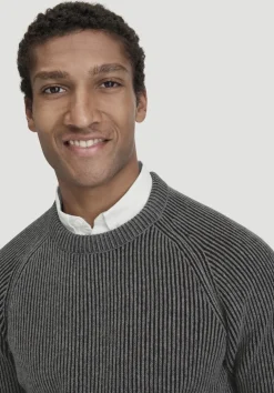 hessnatur Strick Pullover Regular aus Bio-Baumwolle mit Bio-Merinowolle von|Herren Pullover|Strick