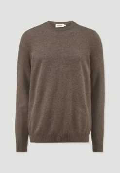 hessnatur Strick Pullover Regular aus Bio-Merinowolle mit Cashmere von|Herren Pullover|Strick