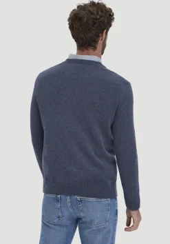 hessnatur Strick Pullover Regular aus Bio-Merinowolle mit Bio-Baumwolle von|Herren Pullover|Strick