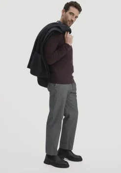 hessnatur Strick Pullover Regular aus Bio-Merinowolle mit Cashmere von|Herren Pullover|Strick