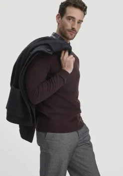 hessnatur Strick Pullover Regular aus Bio-Merinowolle mit Cashmere von|Herren Pullover|Strick