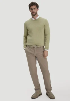 hessnatur Strick Pullover Regular aus Bio-Merinowolle mit Bio-Baumwolle von|Herren Pullover|Strick