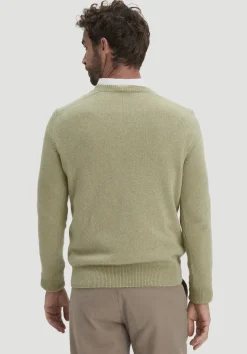 hessnatur Strick Pullover Regular aus Bio-Merinowolle mit Bio-Baumwolle von|Herren Pullover|Strick