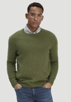 hessnatur Strick Pullover Regular aus Bio-Merinowolle mit Bio-Baumwolle von|Herren Pullover|Strick