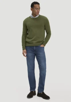 hessnatur Strick Pullover Regular aus Bio-Merinowolle mit Bio-Baumwolle von|Herren Pullover|Strick