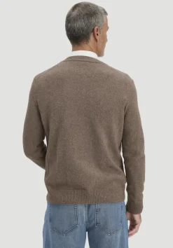 hessnatur Strick Pullover Regular aus Bio-Merinowolle mit Bio-Baumwolle von|Herren Pullover|Strick