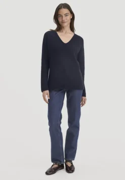 hessnatur Strick Pullover Regular aus reiner Bio-Baumwolle von|Damen Pullover|T-Shirts
