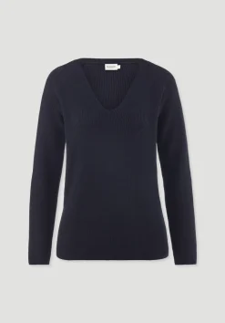 hessnatur Strick Pullover Regular aus reiner Bio-Baumwolle von|Damen Pullover|T-Shirts