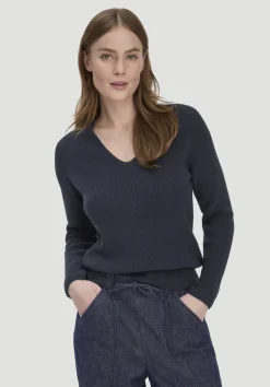 hessnatur Strick Pullover Regular aus reiner Bio-Baumwolle von|Damen Pullover