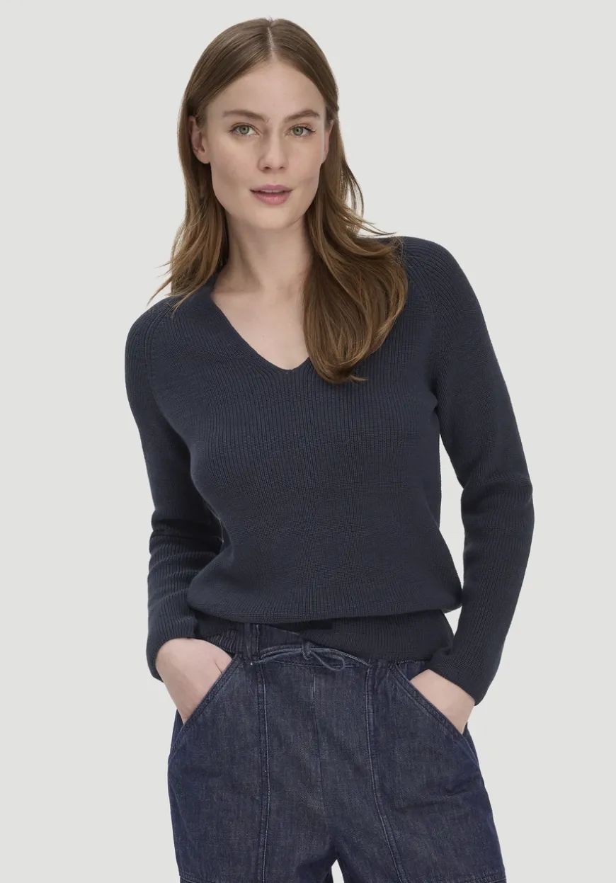 hessnatur Strick Pullover Regular aus reiner Bio-Baumwolle von|Damen Pullover