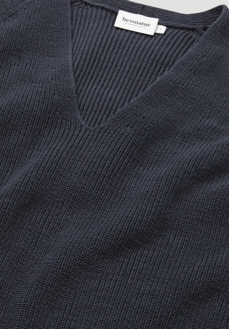 hessnatur Strick Pullover Regular aus reiner Bio-Baumwolle von|Damen Pullover