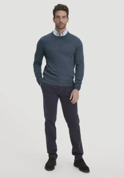 hessnatur Strick Pullover Regular BETTER RECYCLING aus reinem Cashmere von|Herren Pullover|Strick