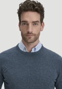 hessnatur Strick Pullover Regular BETTER RECYCLING aus reinem Cashmere von|Herren Pullover|Strick