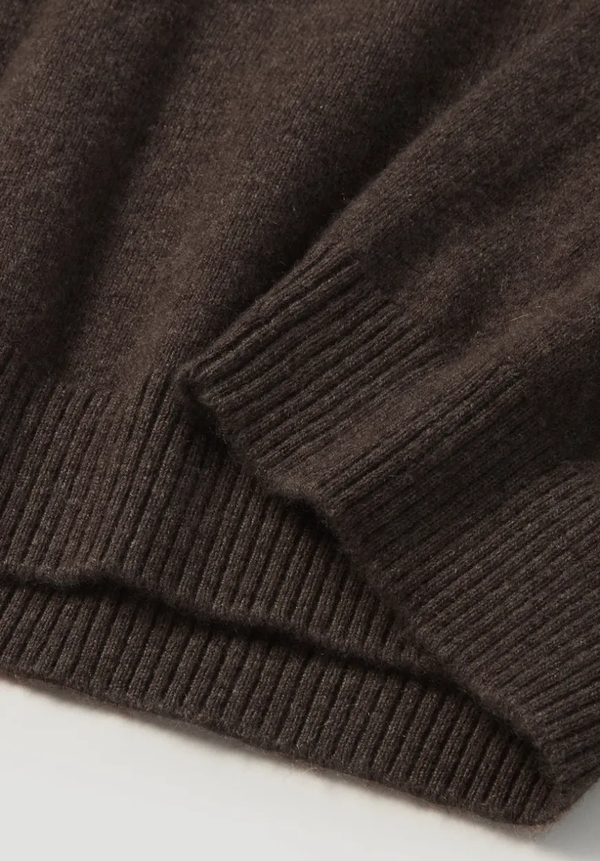 hessnatur Strick Pullover Regular BETTER RECYCLING aus reinem Cashmere von|Herren Pullover