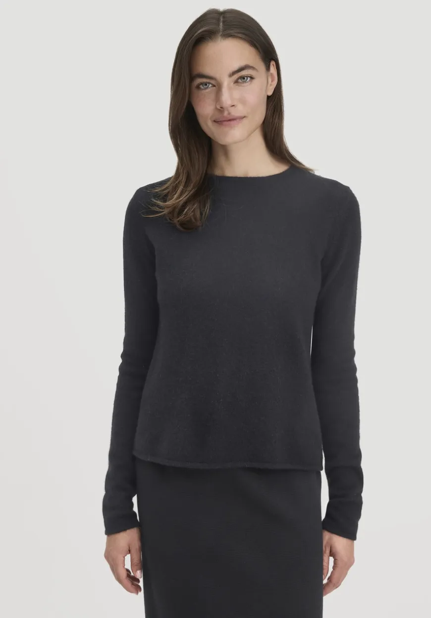 hessnatur Strick Pullover Regular BETTER RECYCLING aus reinem Cashmere von|Damen Pullover