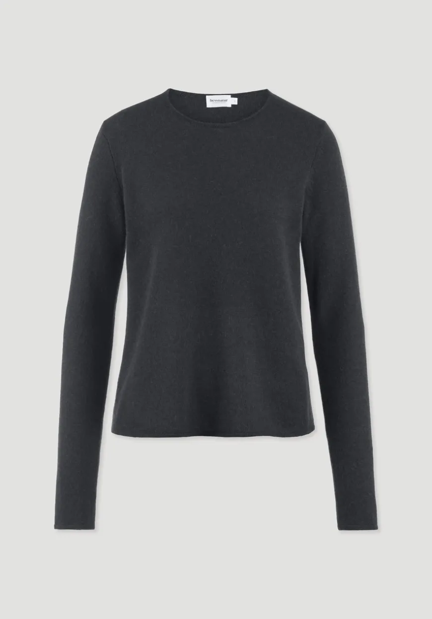 hessnatur Strick Pullover Regular BETTER RECYCLING aus reinem Cashmere von|Damen Pullover