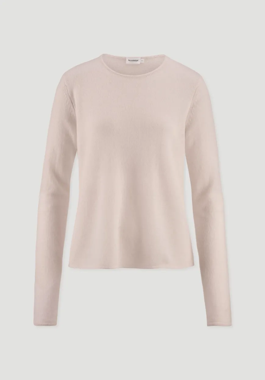 hessnatur Strick Pullover Regular BETTER RECYCLING aus reinem Cashmere von|Damen Pullover