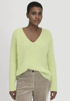 hessnatur Strick Pullover Relaxed aus Alpaka mit Bio-Baumwolle von|Damen Pullover
