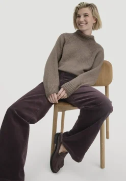 hessnatur Strick Pullover Relaxed aus Bio-Merinowolle mit Bio-Baumwolle von|Damen Pullover