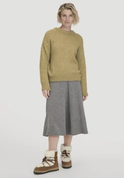hessnatur Strick Pullover Relaxed aus Alpaka mit Bio-Baumwolle von|Damen Pullover