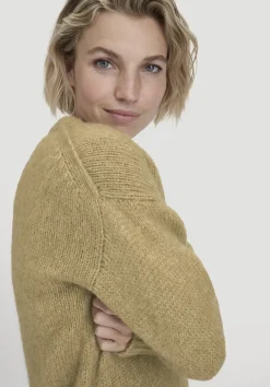 hessnatur Strick Pullover Relaxed aus Alpaka mit Bio-Baumwolle von|Damen Pullover