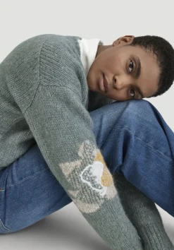 hessnatur Strick Pullover Relaxed aus Alpaka mit Baumwolle von|Damen Pullover