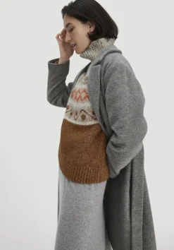 hessnatur Strick Pullover Relaxed aus Alpaka mit Bio-Baumwolle von|Damen Pullover